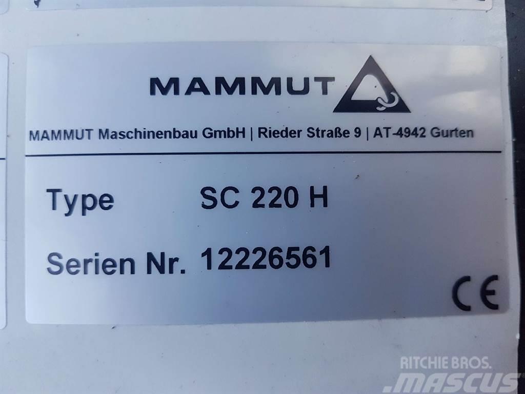 Mammut SC220H - Silage cutter/Silageschneider/Kuilhapper Voermachines