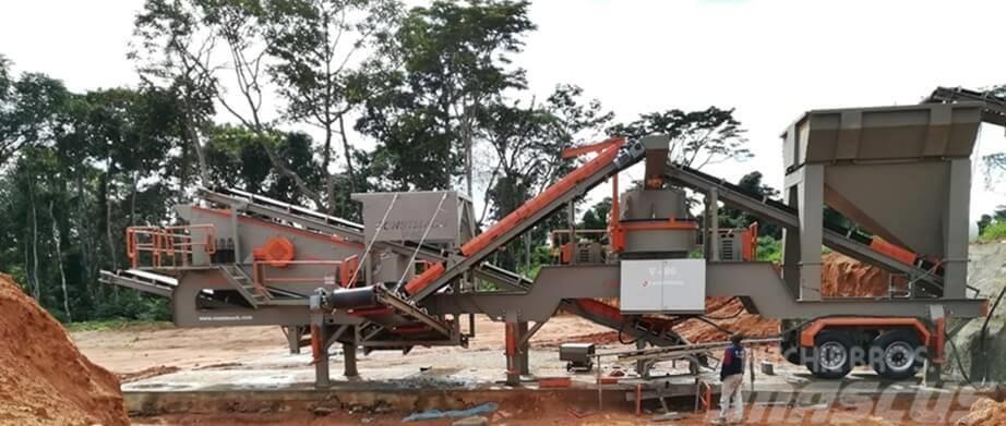 Constmach Mobile VSI Crushing Plant | Sand Making Machine Mobile crushers