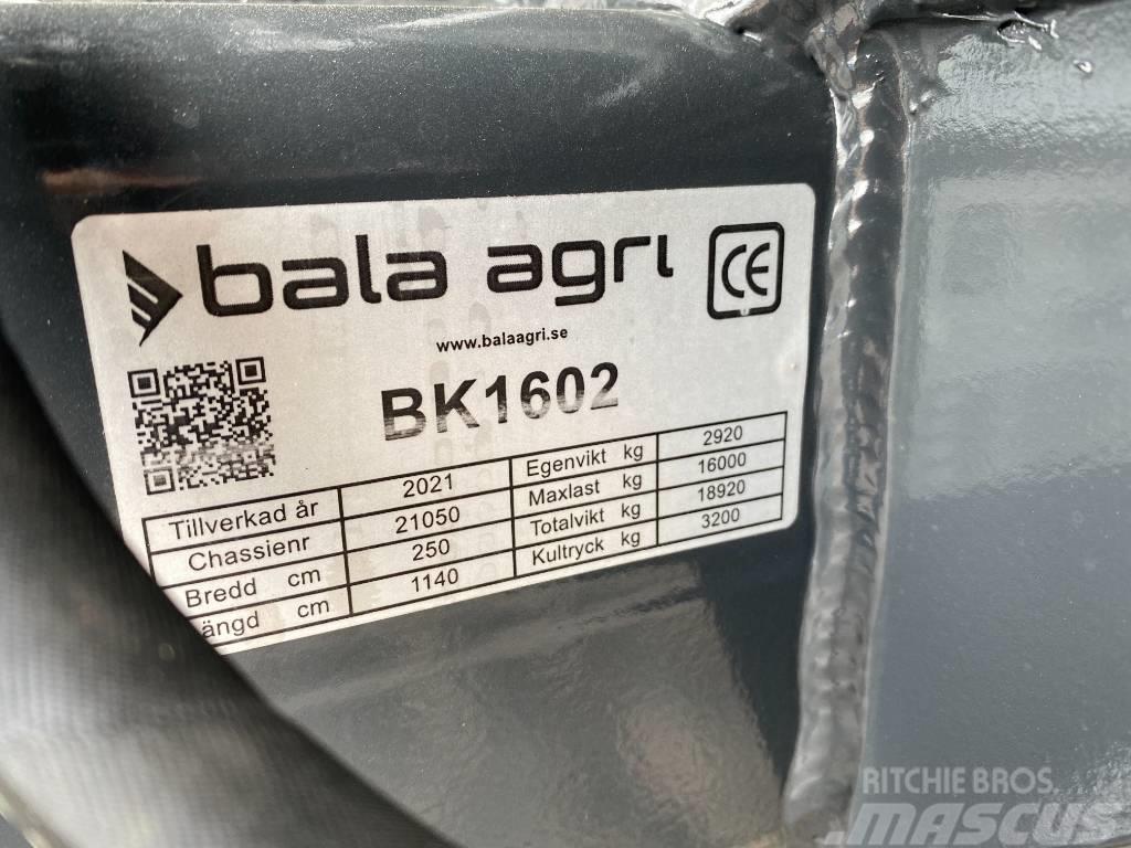 Bala Agri BK1602 Balenwagens
