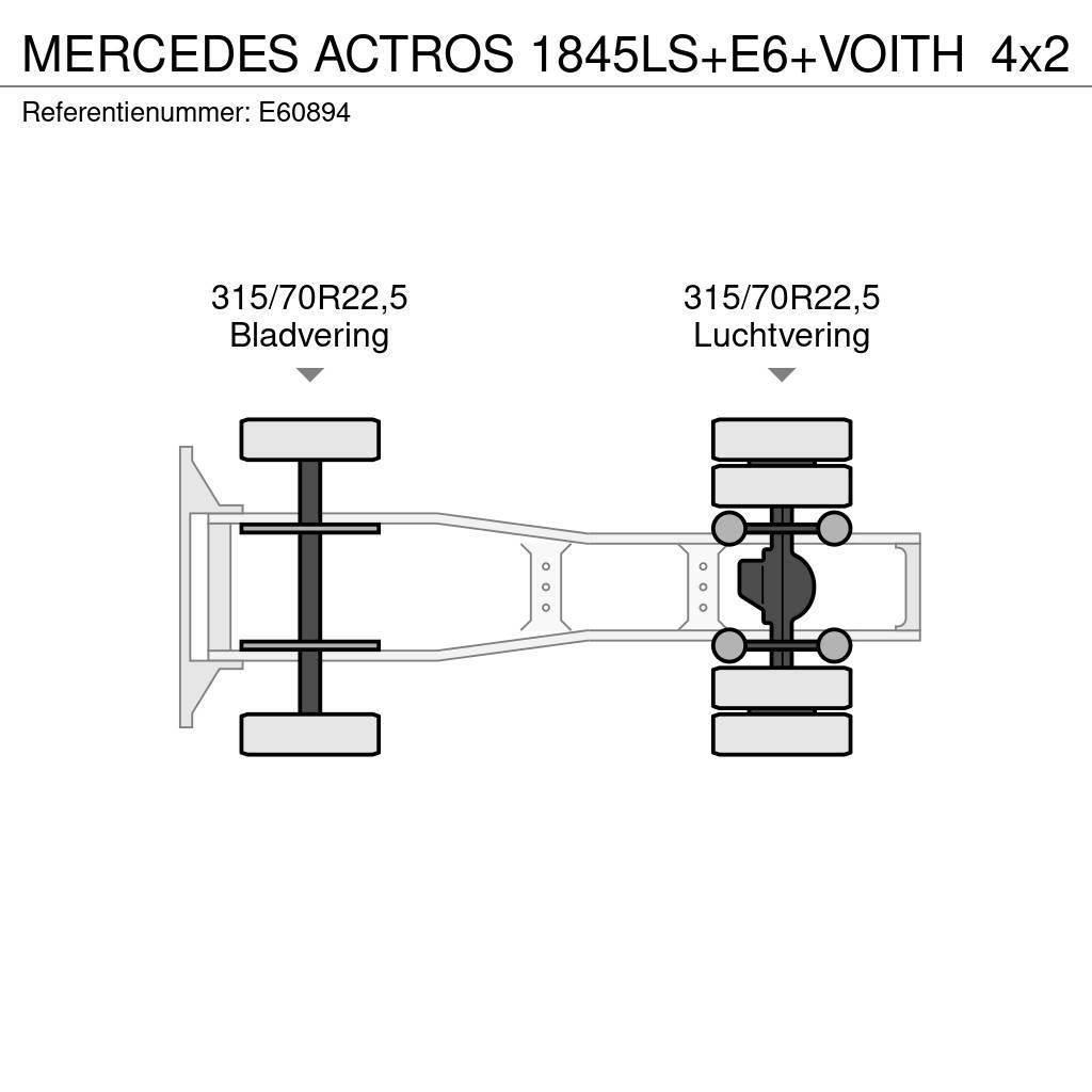 Mercedes-Benz ACTROS 1845LS+E6+VOITH Trekkers