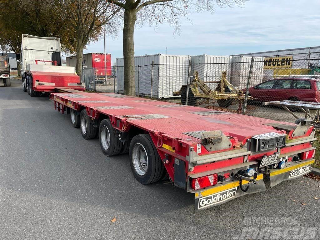 Goldhofer STZ-L-4-34/80A Low loader-semi-trailers