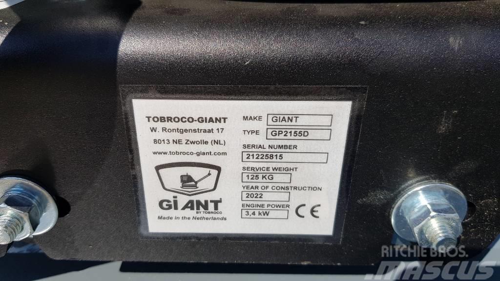 GiANT trilplaat GP2155D Grondverdichtingsmachines