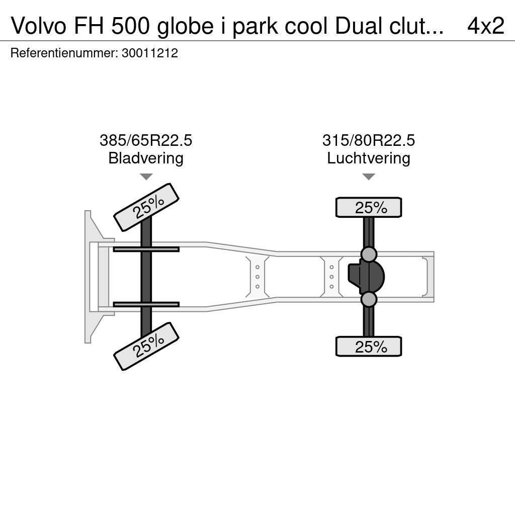 Volvo FH 500 globe i park cool Dual clutch21/12/16 Trekkers