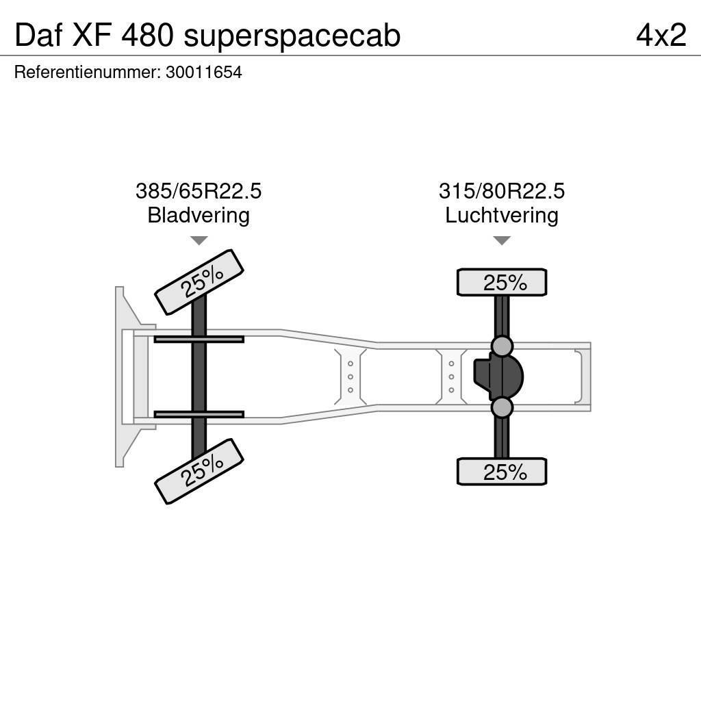 DAF XF 480 superspacecab Trekkers