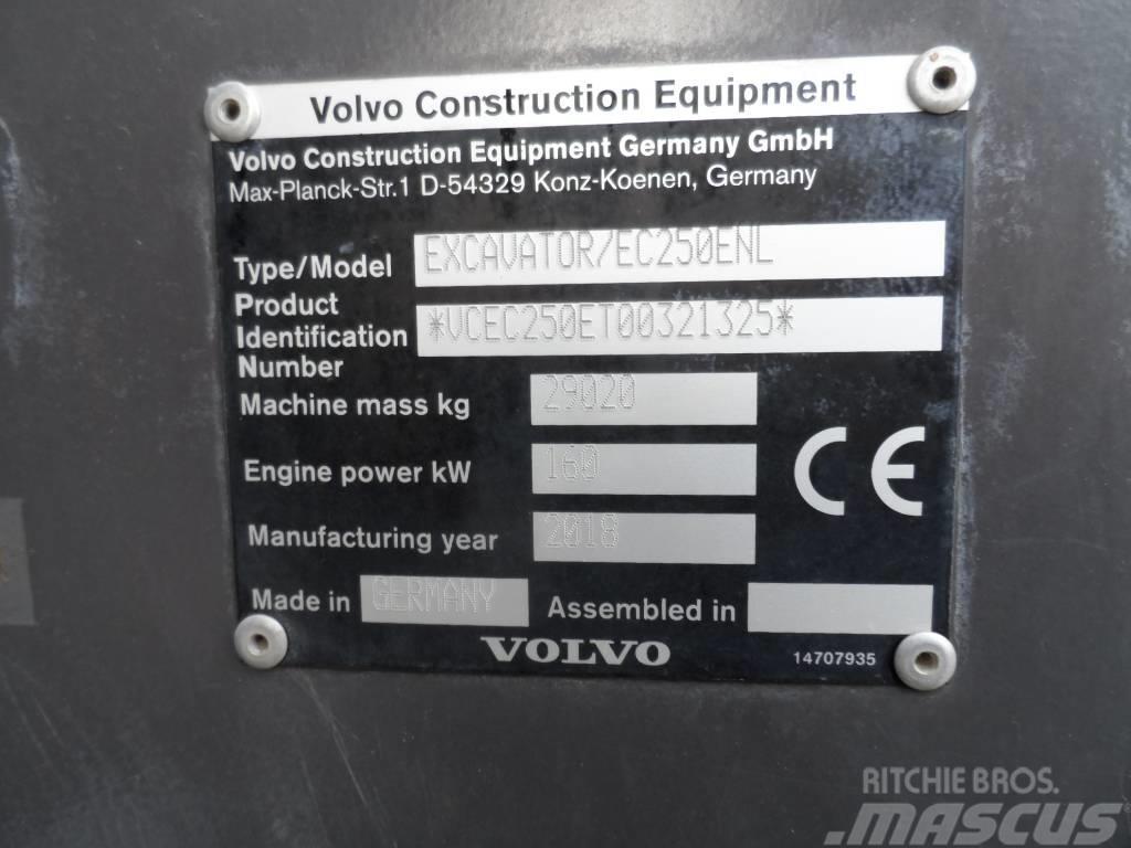 Volvo EC 250 ENL Rupsgraafmachines
