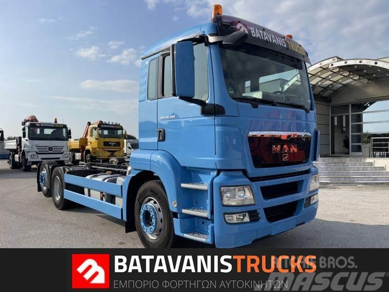 MAN TGS 26.320 6X2 209000KM Chassis met cabine