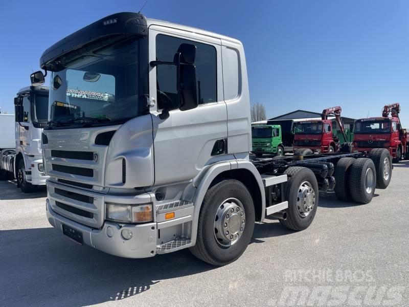 Scania P 400 8X2 EURO 5 Chassis met cabine