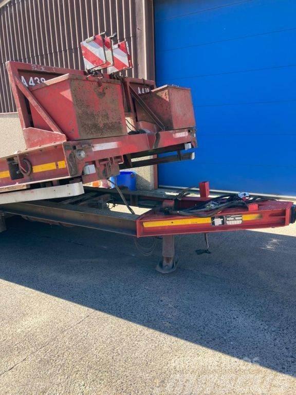 MOL 2 AXLES TIPPING TRAILER WITH RAMPS Dieplader