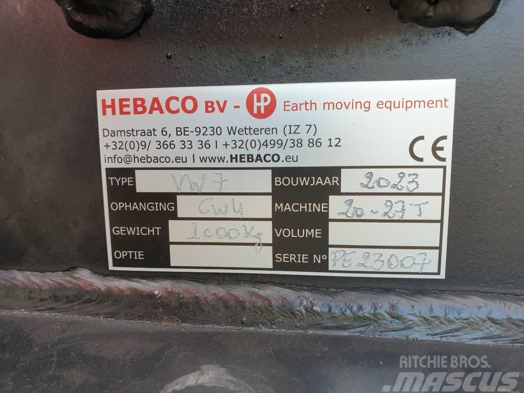  Hebaco VW7 Compactor Wheel Excavator CW40 Walsen