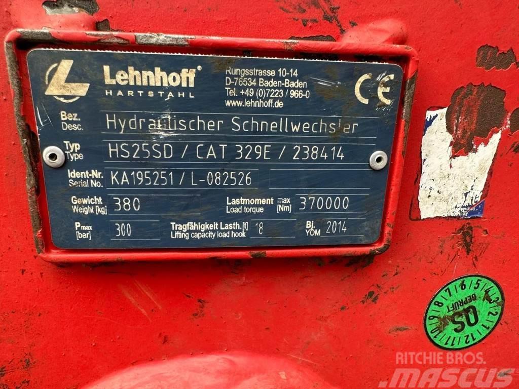 Lehnhoff CAT 329D HS 25 SD Betonsteenmachines