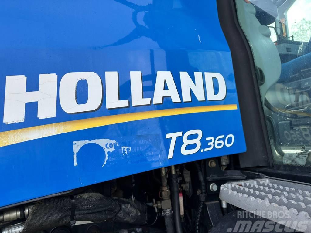 New Holland T8.360 ultra command Tractoren