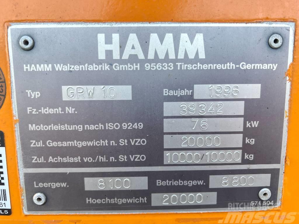 Hamm GRW 10 Good Working Condition Bandenwalsen