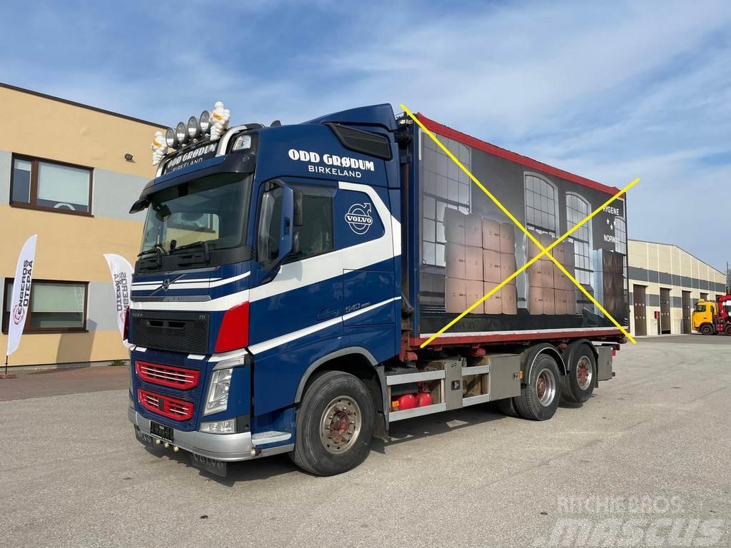 Volvo FH540 6X2 EURO6 + VEB Chassis met cabine