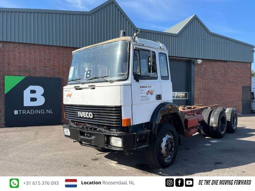 Iveco Turbostar 330.26 water cooled - 6x4 - Full Steel - Chassis met cabine