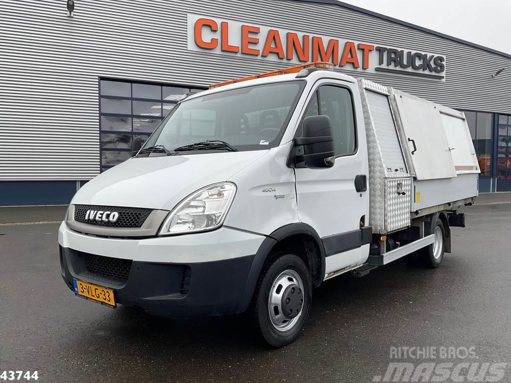 Iveco Daily 40C14G CNG Veegvuil opbouw Vuilniswagens