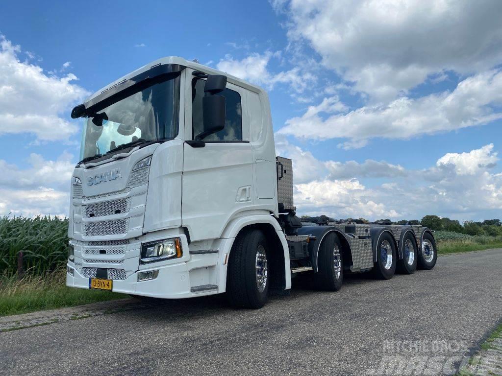 Scania R500 NGS | 25 TON LIFT | 7 MTR CARRIER | 10X4*6 FU Vrachtwagen met containersysteem
