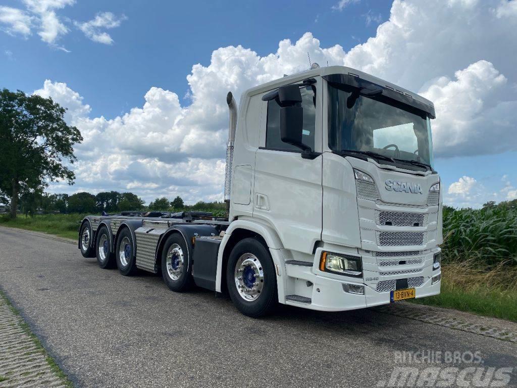 Scania R500 NGS | 25 TON LIFT | 7 MTR CARRIER | 10X4*6 FU Vrachtwagen met containersysteem