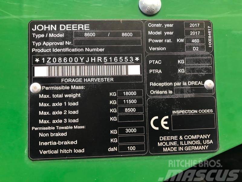 John Deere 8600 inklusive Garantie, inklusive Zinssubventioni Anders