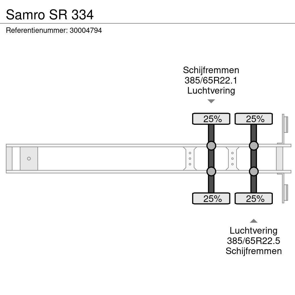 Samro SR 334 Gesloten opleggers