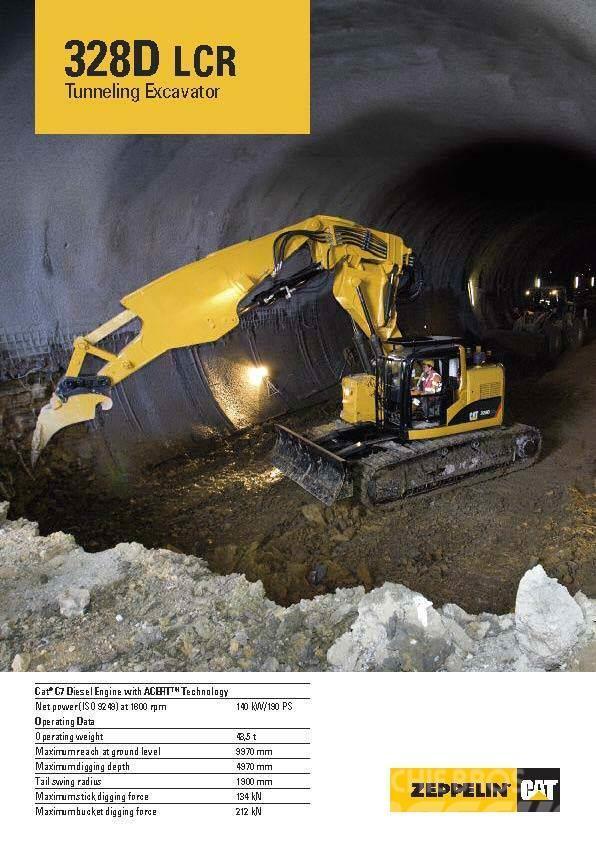 CAT 325 C CR tunnel excavator Rupsgraafmachines