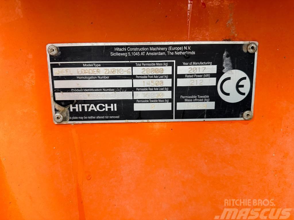 Hitachi ZW  310-6 Wagge Wielladers