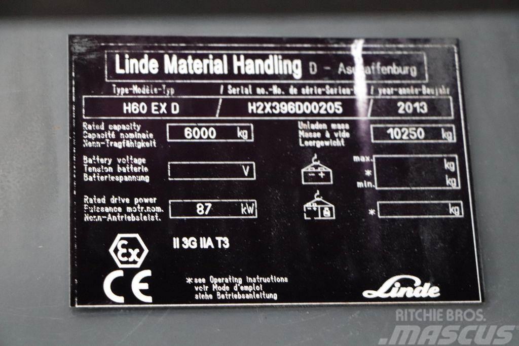 Linde H60EXD Diesel heftrucks