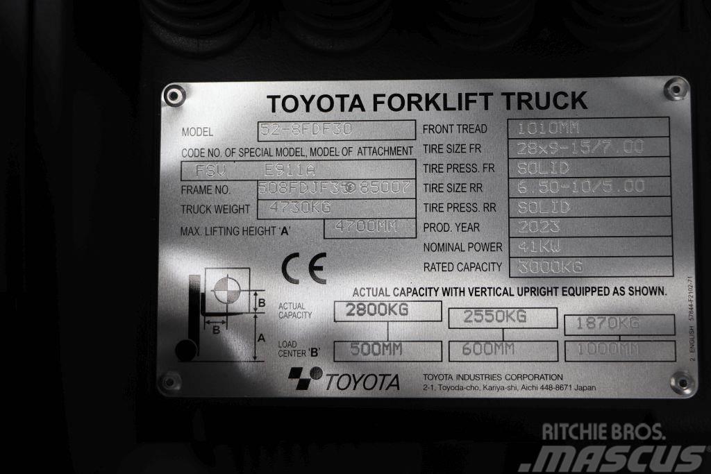 Toyota 52-8FDF30 Diesel heftrucks