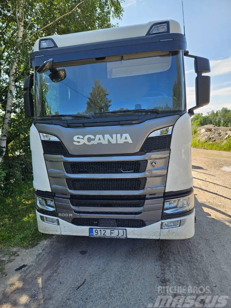Scania 500 R Hout-Bakwagens
