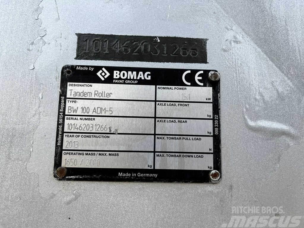 Bomag BW 100 ADM-5 Duowalsen