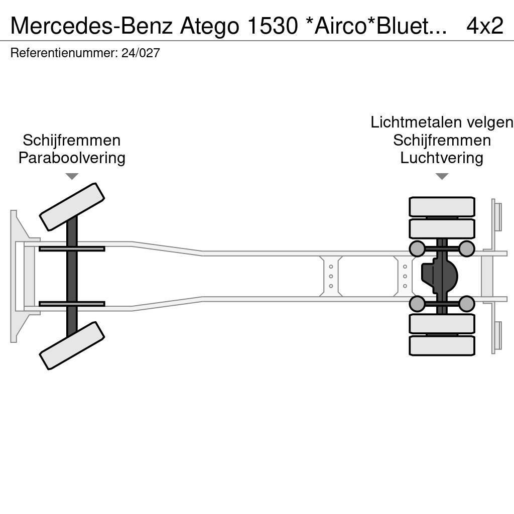Mercedes-Benz Atego 1530 *Airco*Bluetooth*Luchtvering achter*Cru Bakwagens met gesloten opbouw