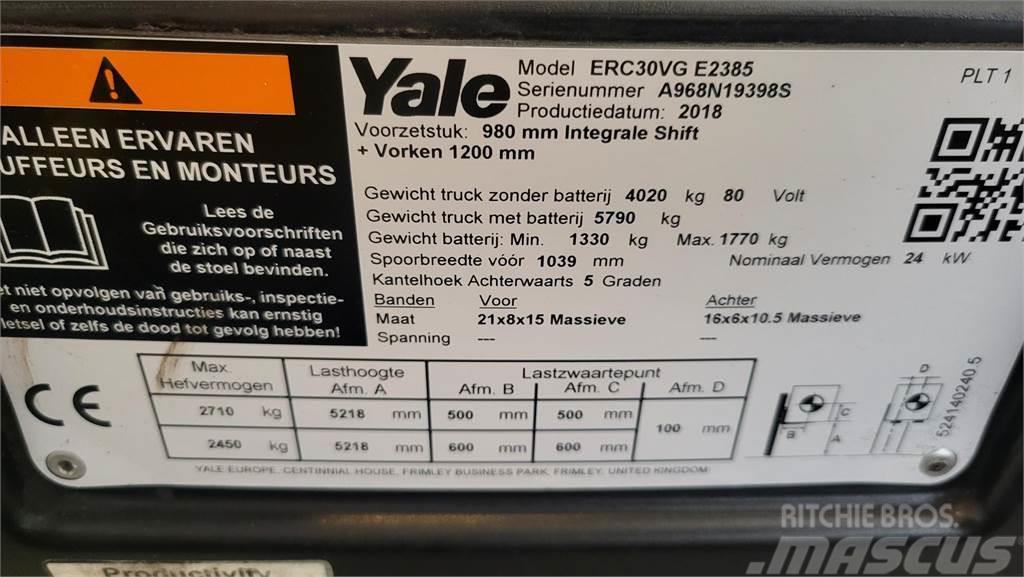 Yale electro 2018 ERC30VG Elektrische heftrucks