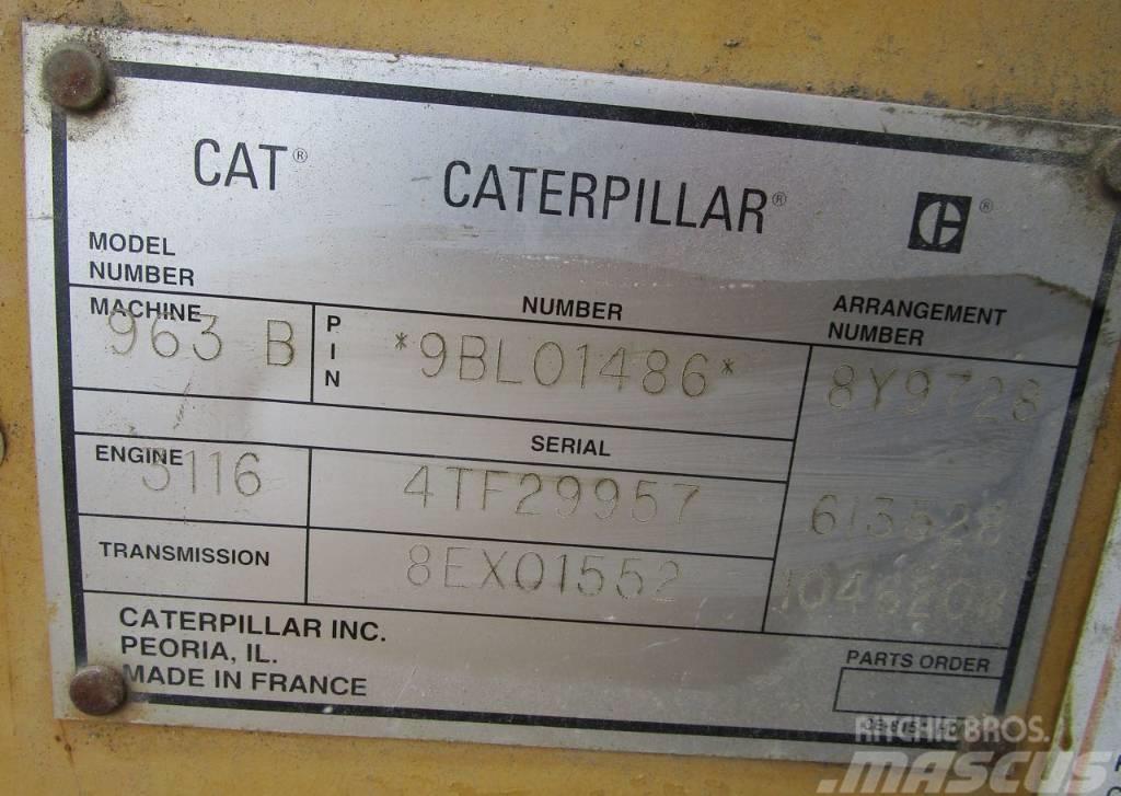 CAT 963 B LGP Rupsladers