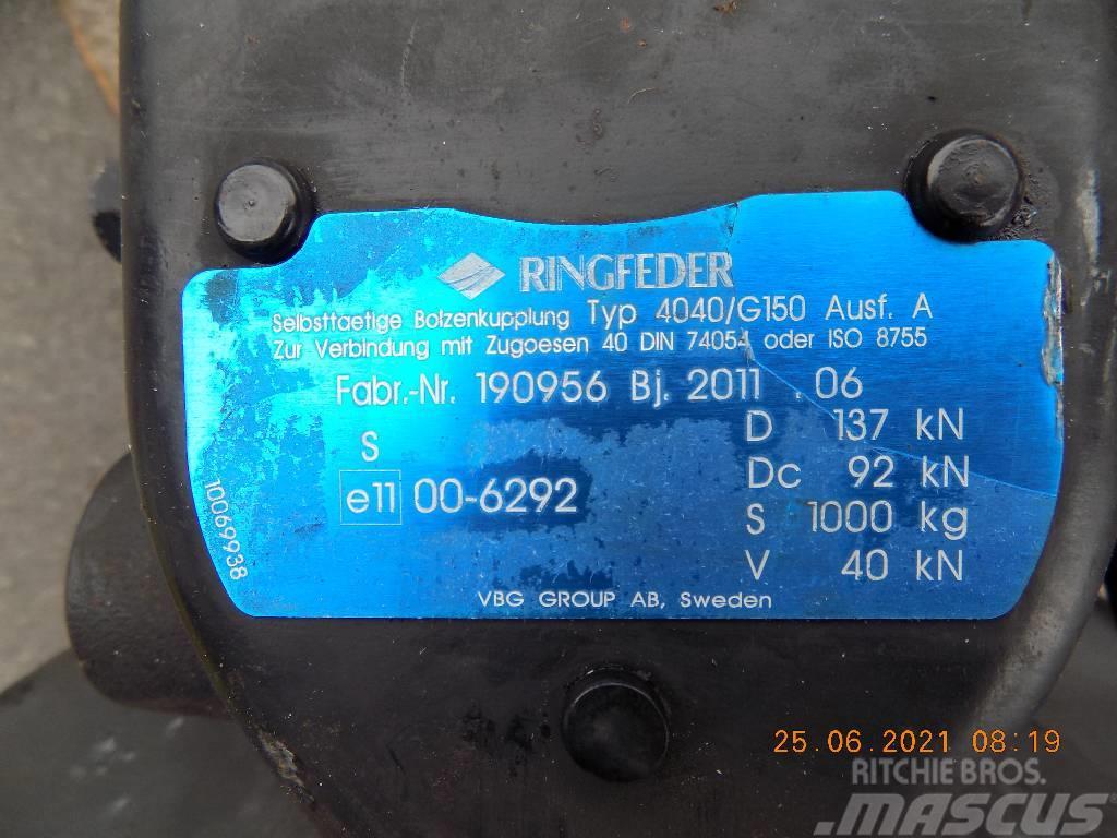  Ringfeder 4040/G150 Overige componenten