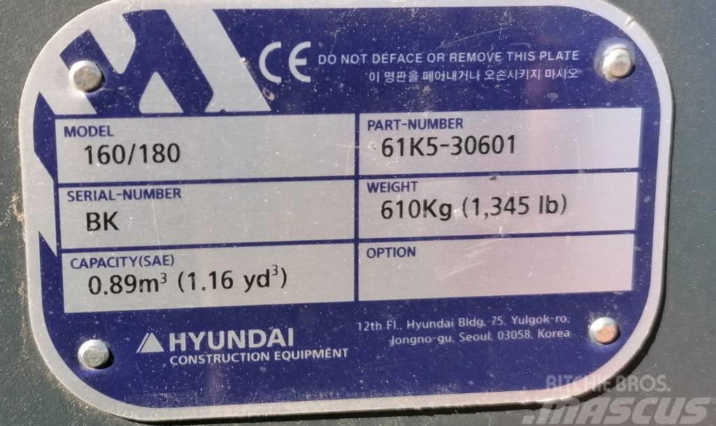 Hyundai 0.89m3_HX180 Bakken