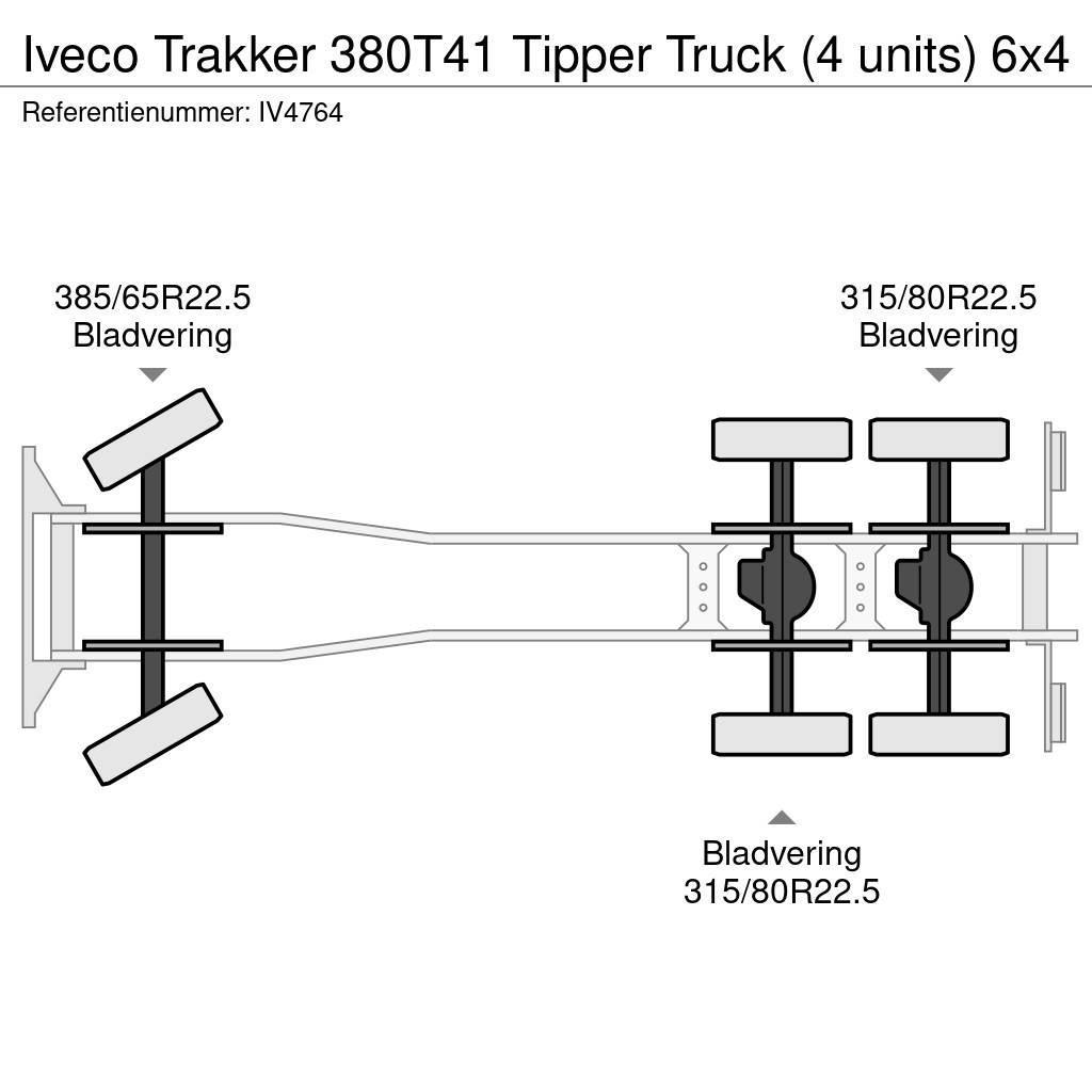 Iveco Trakker 380T41 Tipper Truck (4 units) Kipper
