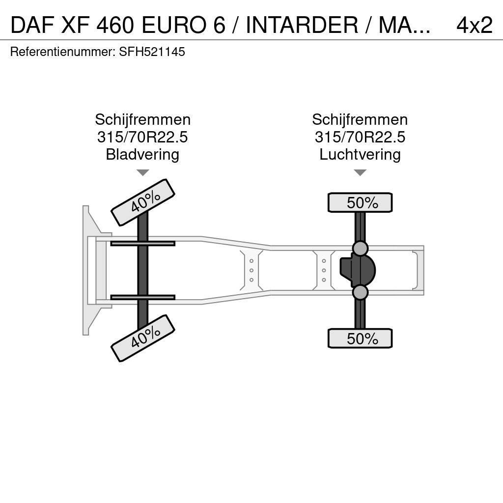 DAF XF 460 EURO 6 / INTARDER / MANUEL / AIRCO / BELGIU Trekkers