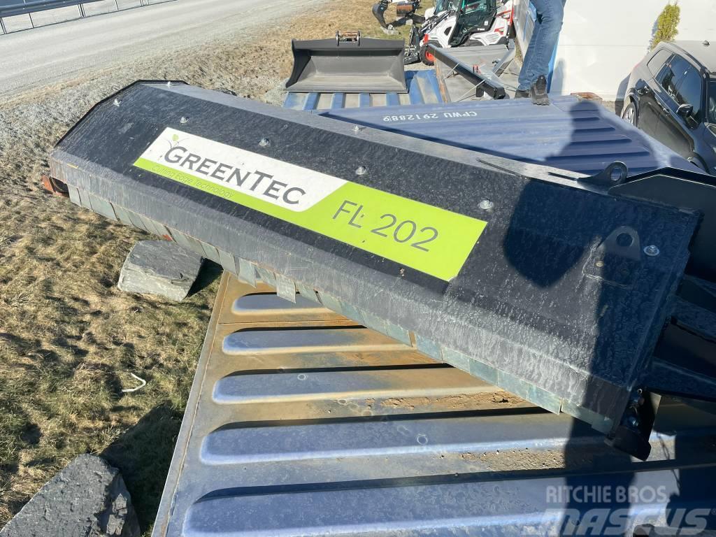 Greentec FL 202 bakmontert beitepusser Klepelmaaiers