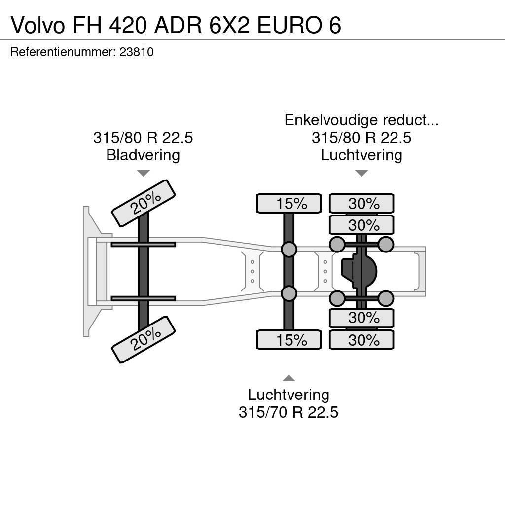Volvo FH 420 ADR 6X2 EURO 6 Trekkers