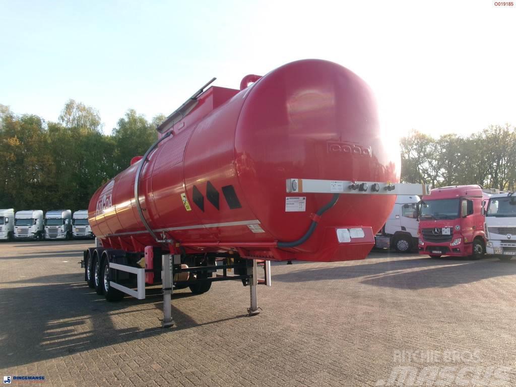 Cobo Bitumen tank inox 34 m3 / 1 comp Tankopleggers