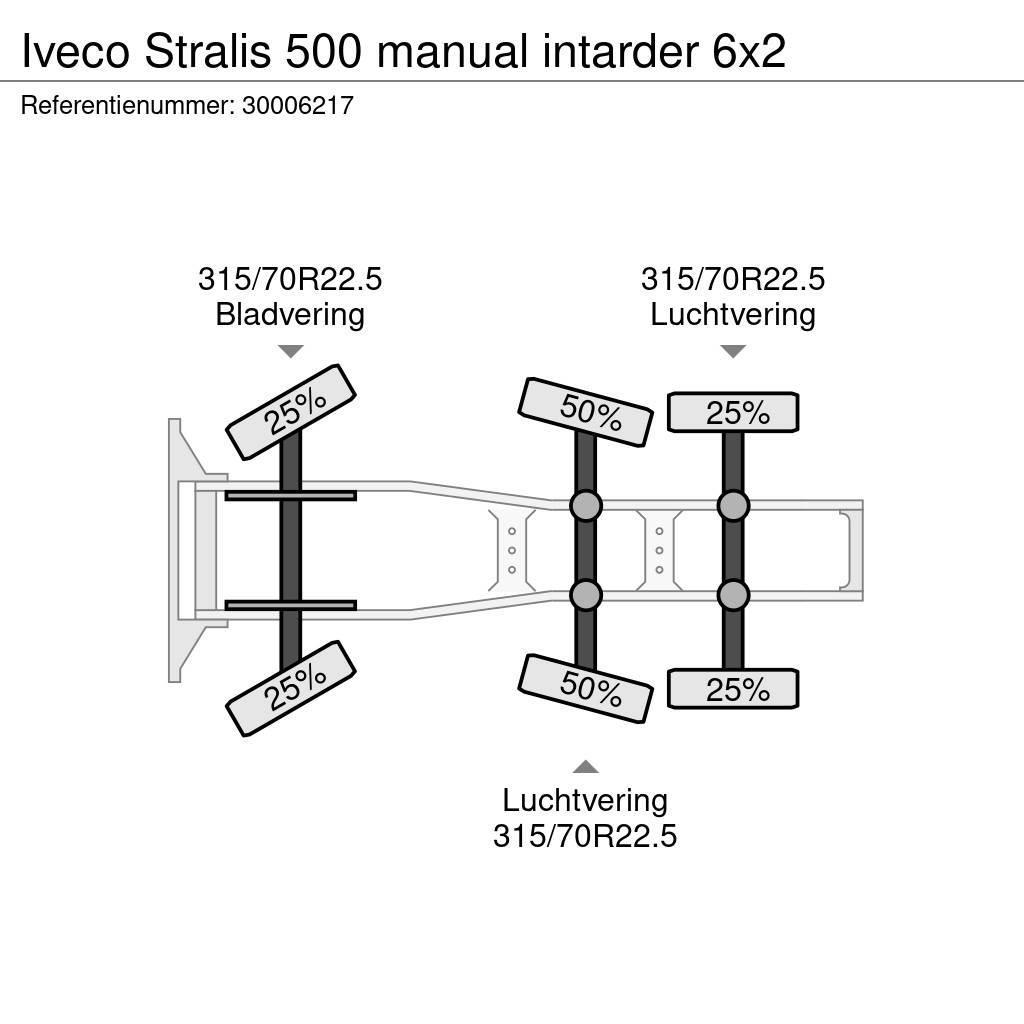 Iveco Stralis 500 manual intarder 6x2 Trekkers
