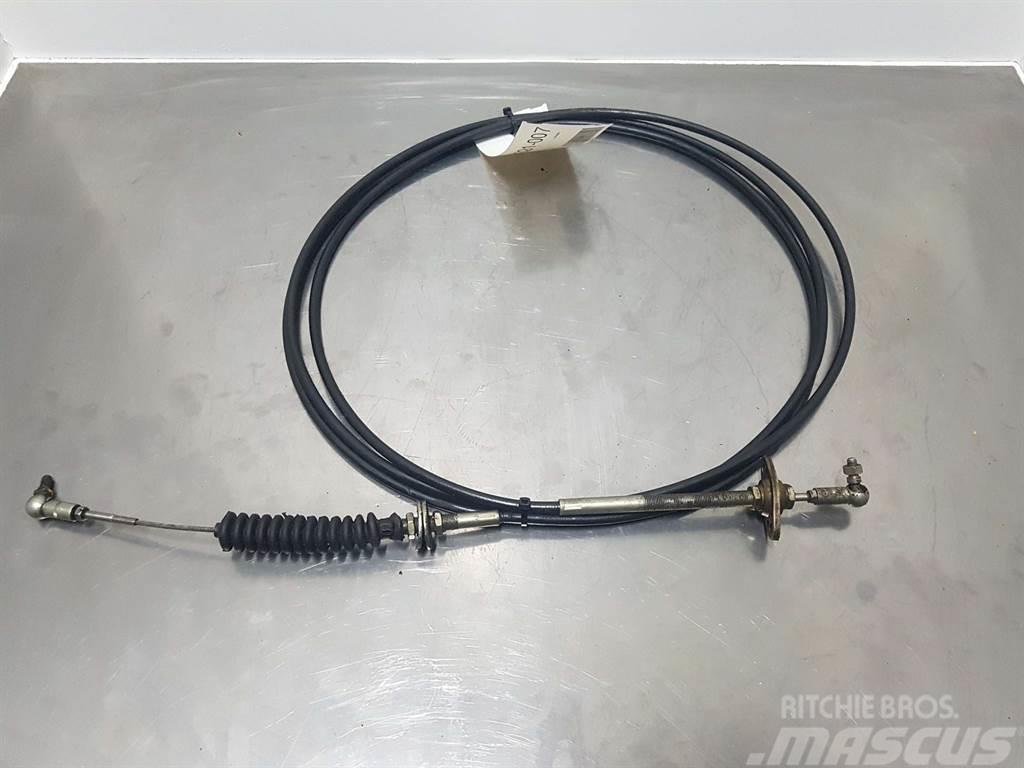 Zettelmeyer ZL1001 - Throttle cable/Gaszug/Gaskabel Chassis en ophanging