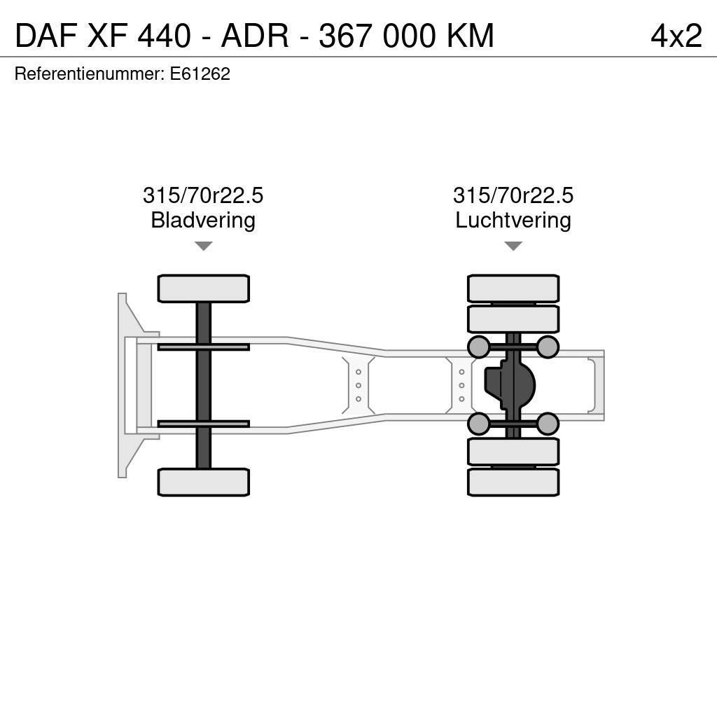DAF XF 440 - ADR - 367 000 KM Trekkers