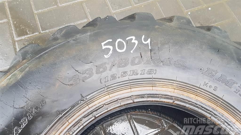 Dunlop SP T9 335/80-R18 EM (12.5R18) - Tyre/Reifen/Band Banden, wielen en velgen