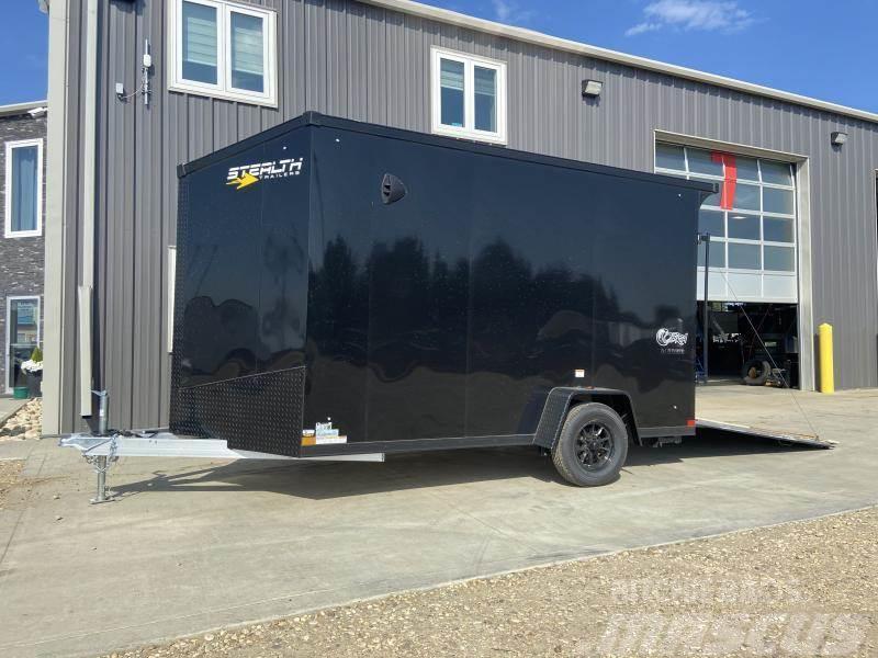  7FT X 12FT Cobra Aluminum Enclosed Cargo Trailer 7 Gesloten opbouw trailers