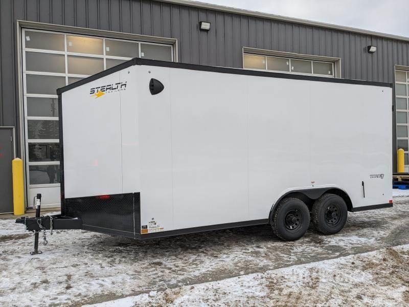  8.5 FT X 16 FT Titan Enclosed Cargo Trailer 8.5 FT Gesloten opbouw trailers