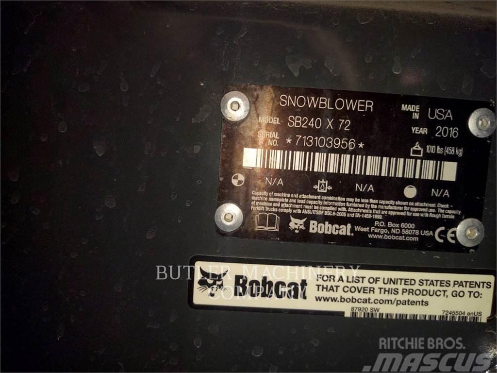 Bobcat SB240 X72 Sneeuwblazers
