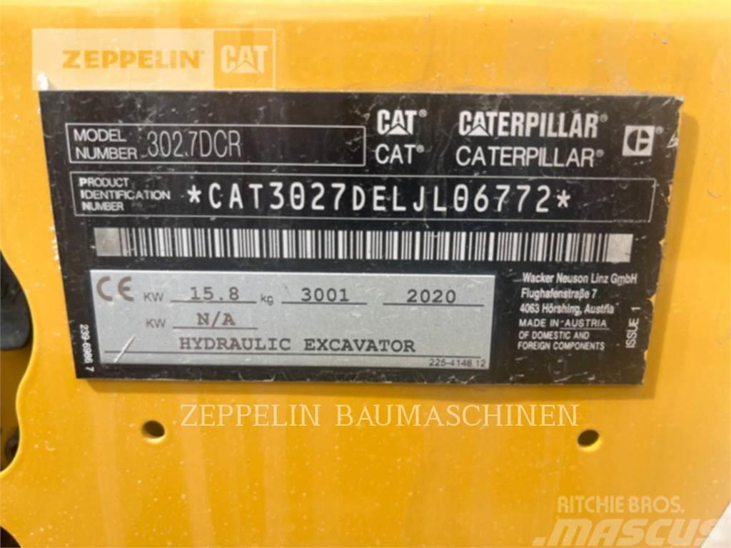 CAT 302.7D Rupsgraafmachines