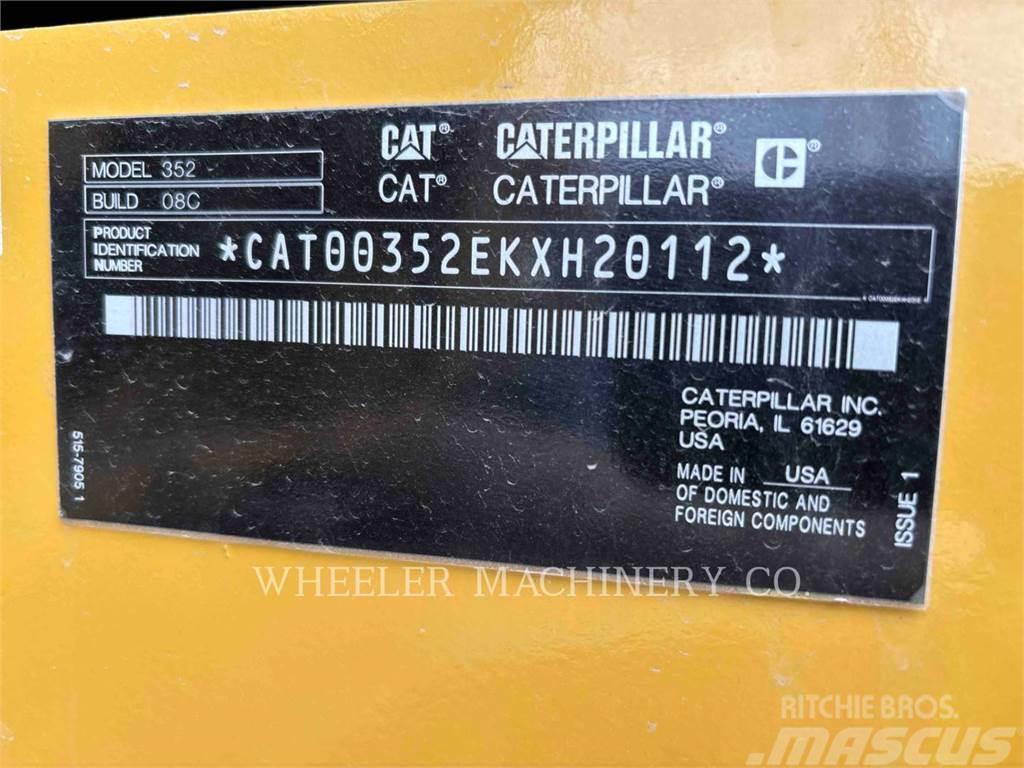 CAT 352 CF Rupsgraafmachines
