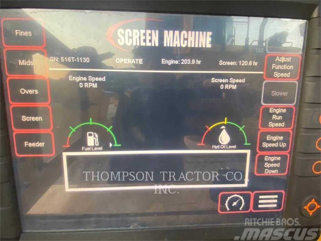 Screen Machine 516T Zeefinstallatie