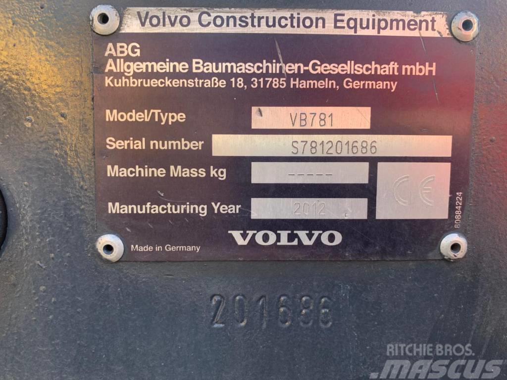 Volvo ABG 6820B Asfaltafwerkmachines